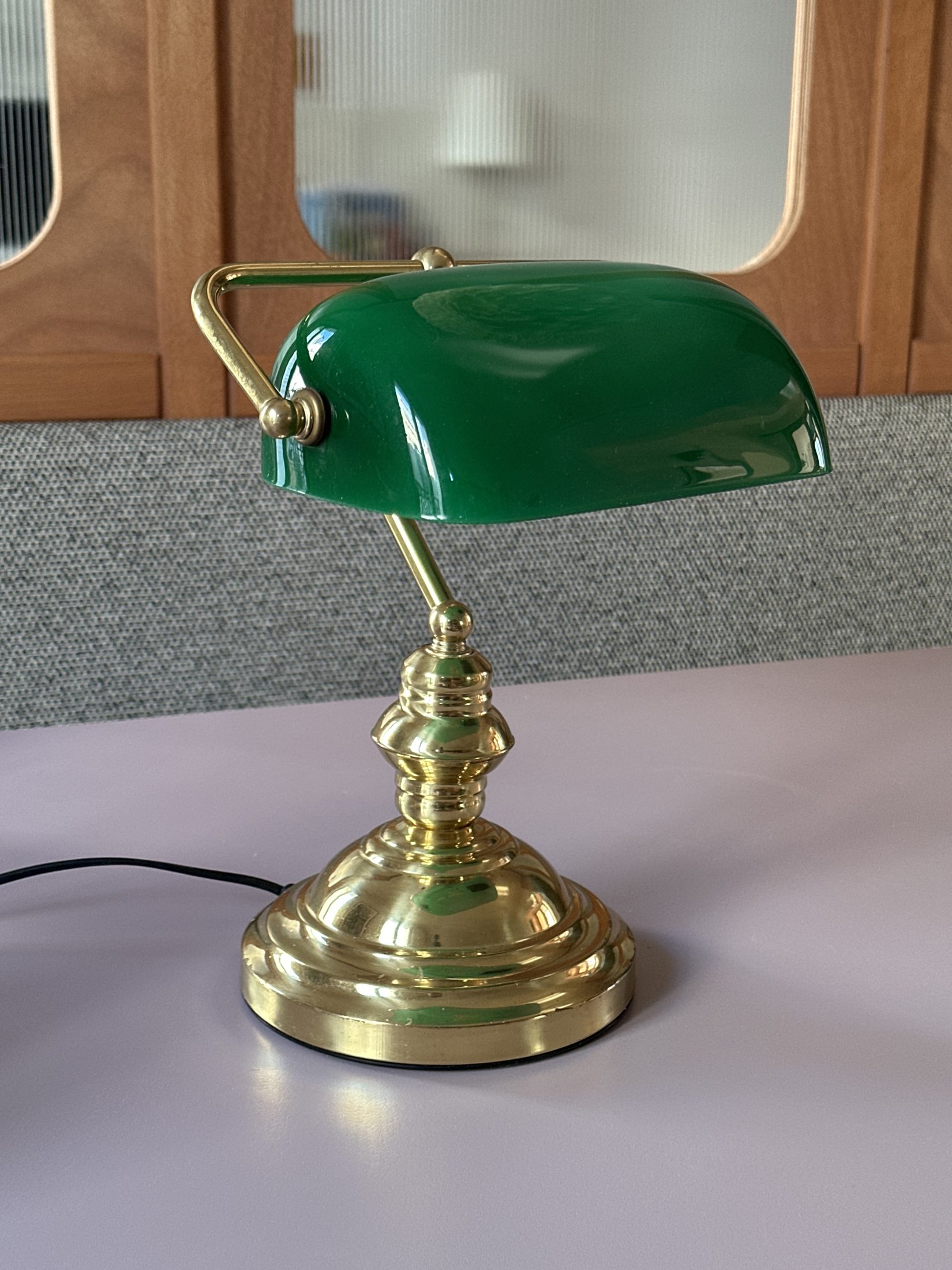 Lampe type banquier / notaire